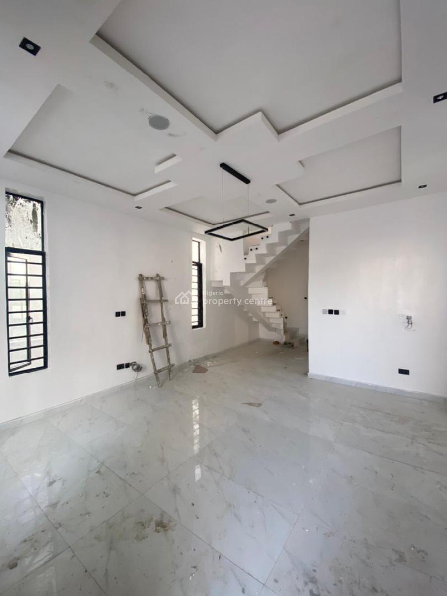 Luxury New 4 Bedrooms Duplex and Bq with Excellent Facilities, Sangotedo, Ajah, Lagos, Flat / Apartment for Rent