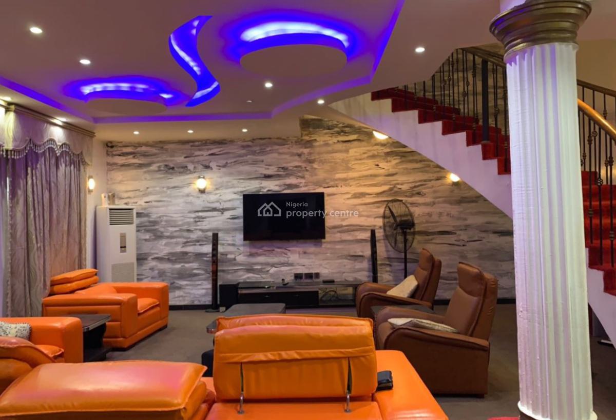 Fully Furnished 4 Bedroom Fully Detached Executive Duplex, Sangotedo, Ajah, Lagos, Detached Duplex for Rent