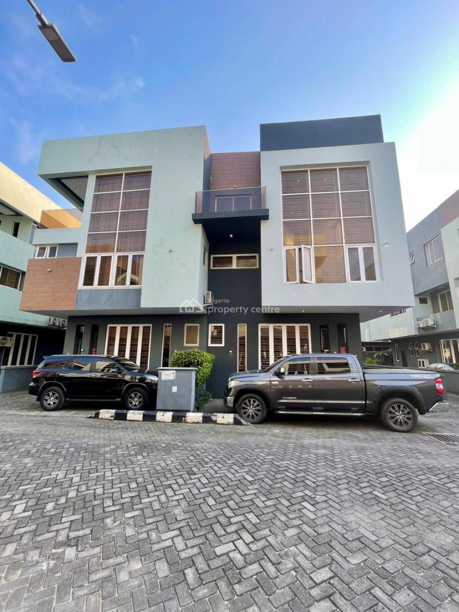 Spacious and Strategically Positioned 5-bedroom Semi-detached Duplex, Osapa, Lekki, Lagos, Semi-detached Duplex for Sale