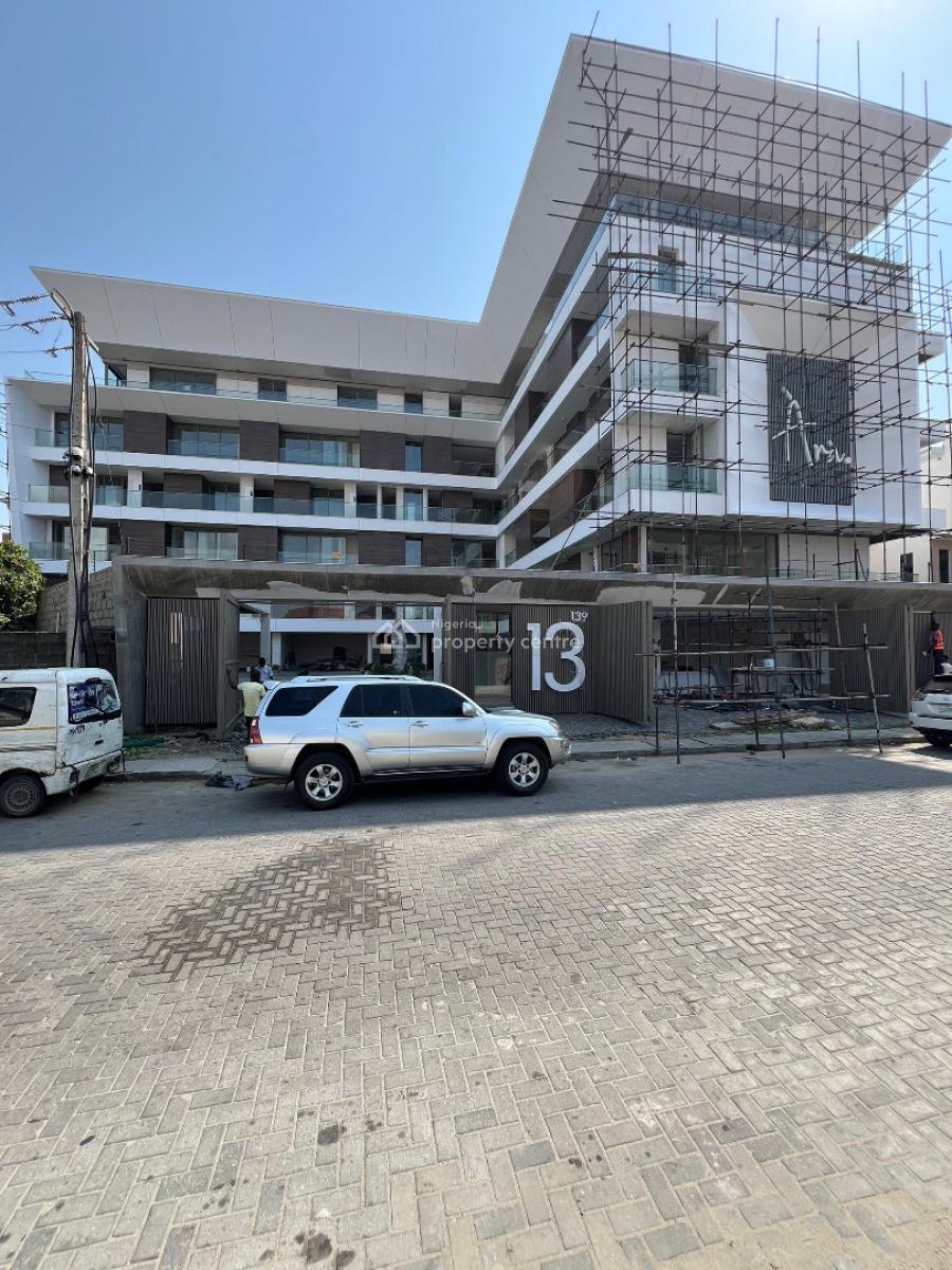 Elegantly Built 4 Bedroom Maisonette with Swimming Pool, Gym& Elevator, Lekki Phase 1, Lekki, Lagos, Block of Flats for Sale