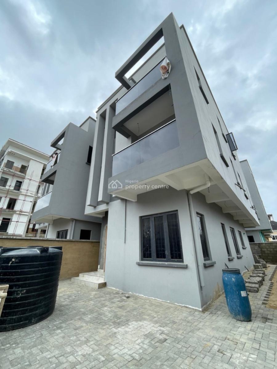 Spacious 4 Bedroom Fully Detached Duplex Ante Room and Bq, Lekki Phase 1, Lekki, Lagos, Detached Duplex for Sale
