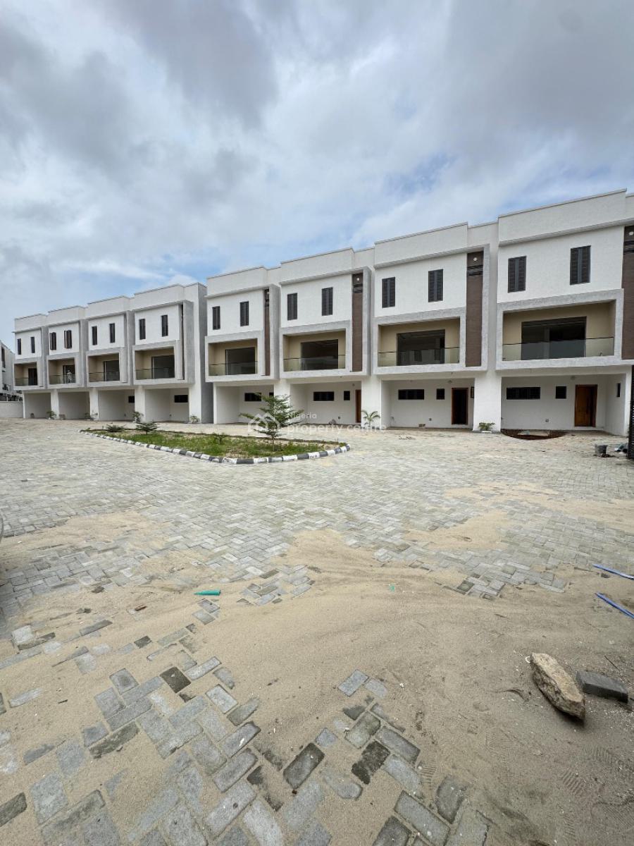Stunning  Fully Serviced 4 Bedroom Terrace Duplex with Bq, Ikate, Lekki, Lagos, Terraced Duplex for Sale