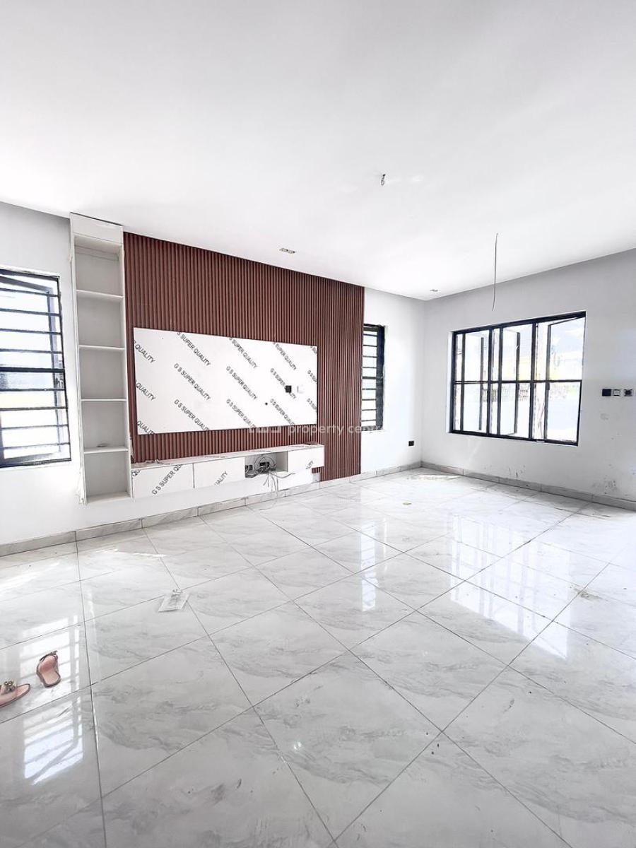 Lovely 4 Bedroom Semi Detached Duplex with Inverter and Bq, Chevron, Lekki, Lagos, Semi-detached Duplex for Sale