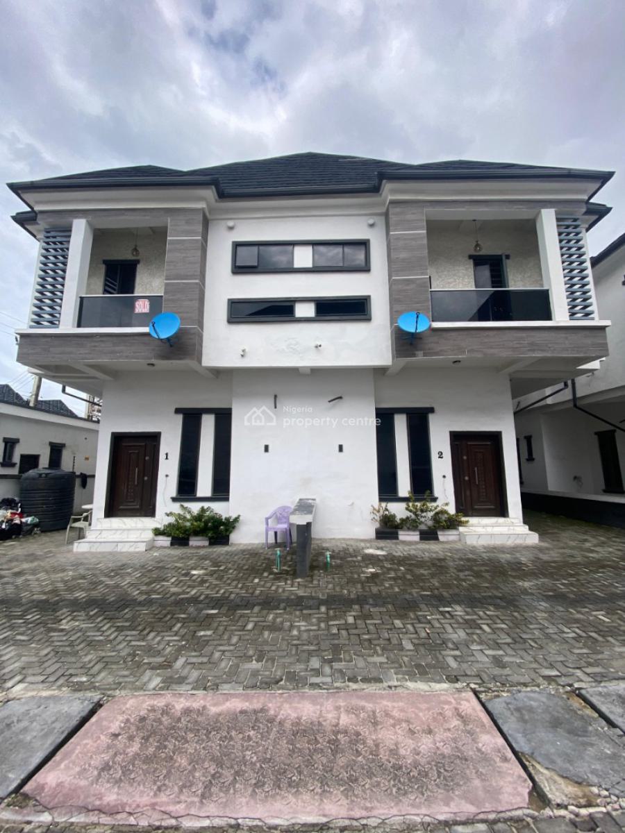 4 Bedroom Semi Detached Duplex with Bq, Orchid, Lekki, Lagos, Semi-detached Duplex for Sale