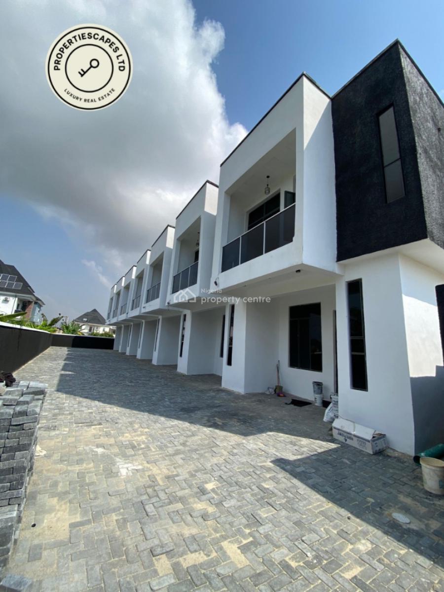 Capacious 4 Bedroom Terraced Duplex ., Abraham Adesanya, Ajah, Lagos, Terraced Duplex for Sale