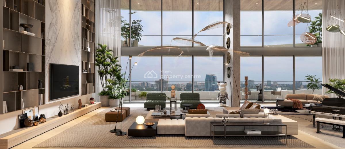 Waterfront 4 Bedroom with Pool and Swimming Pool, Ozumba Mbadiwe, Victoria Island (vi), Lagos, Flat / Apartment for Sale