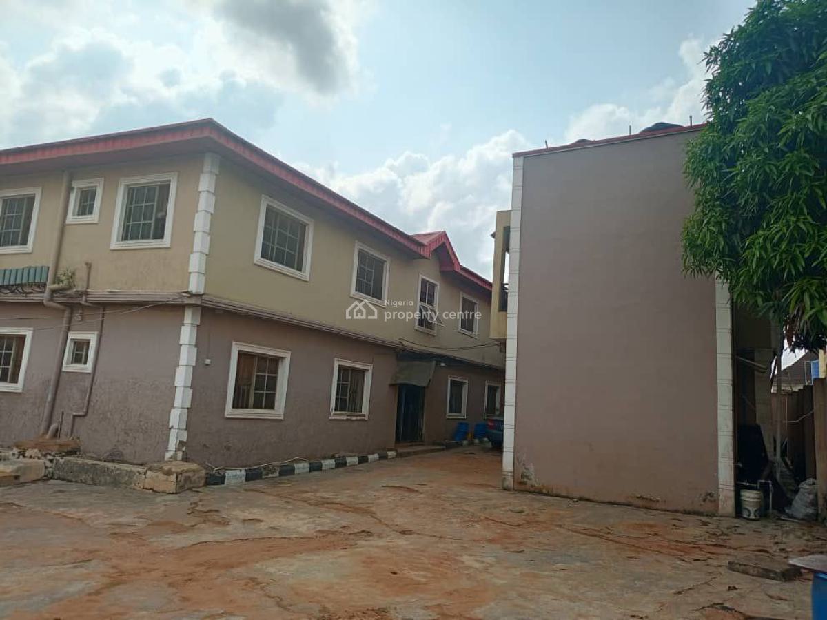2 Bed 6, Mini Flat 2 and 4 Shops on a Plot of Land, Akute Ajuwun, Akute, Ifo, Ogun, Block of Flats for Sale