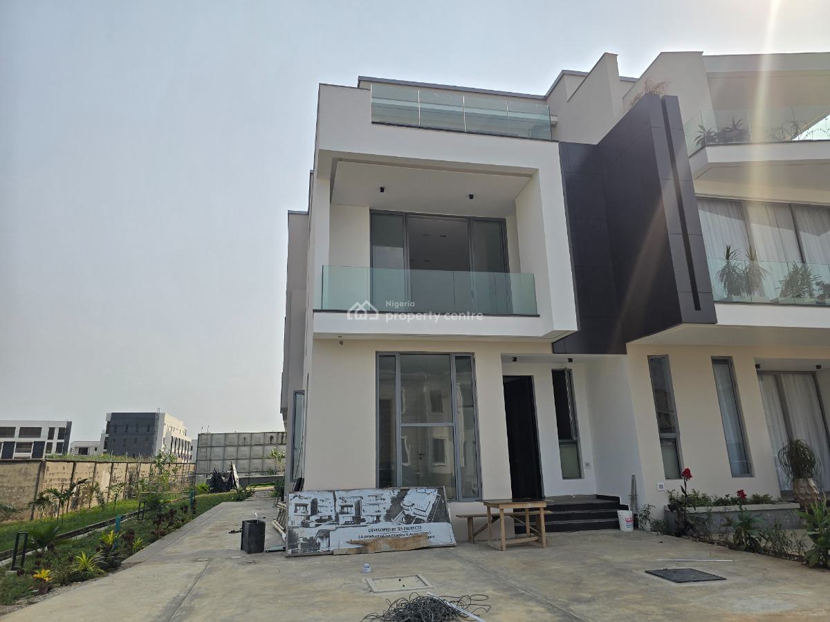 Brand New&lovely 4 Bedroom Semi-detached Duplex with Swimming Pool &bq, Cowrie Creek Estate, Ikate, Lekki, Lagos, Semi-detached Duplex for Sale
