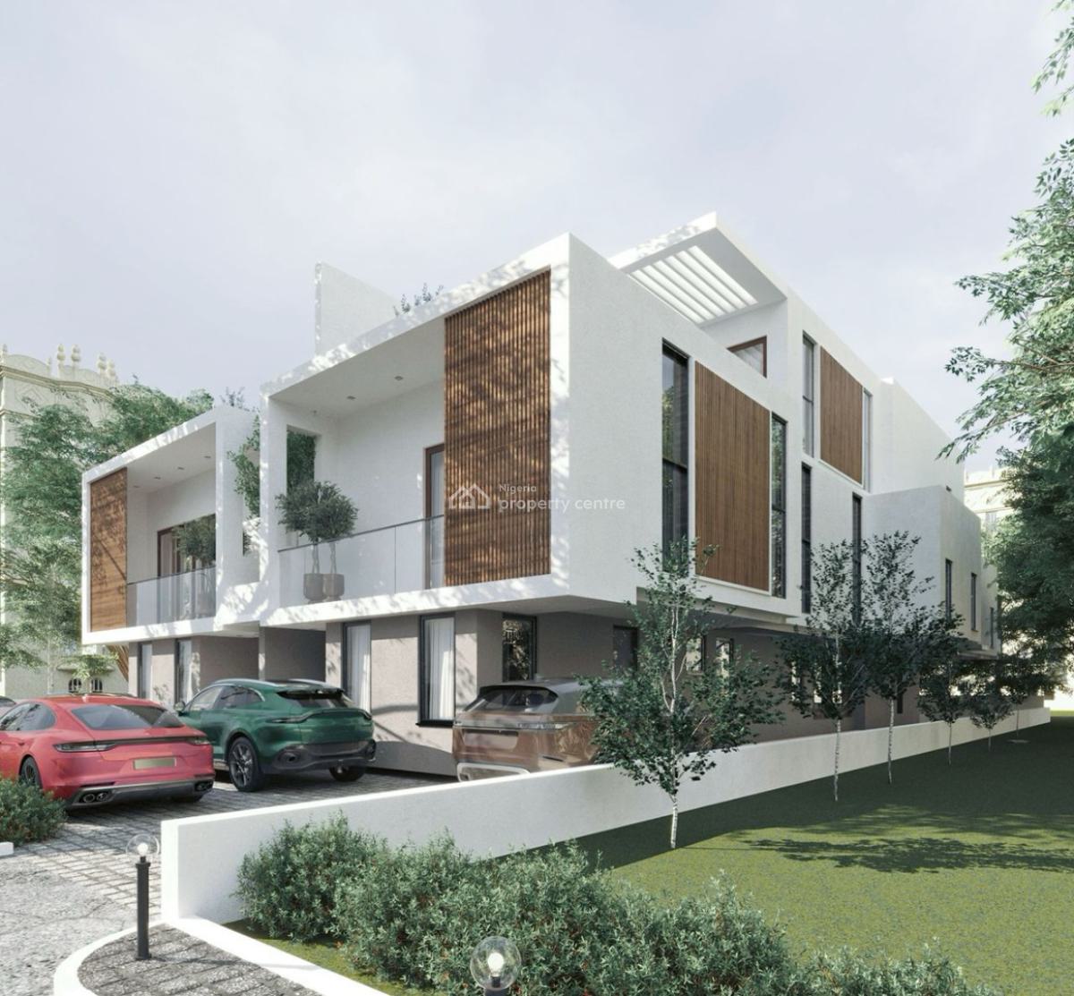 Luxury 5-bedrooms House, Cowrie Creek Estate, Ikate Elegushi, Lekki, Lagos, Semi-detached Duplex for Sale