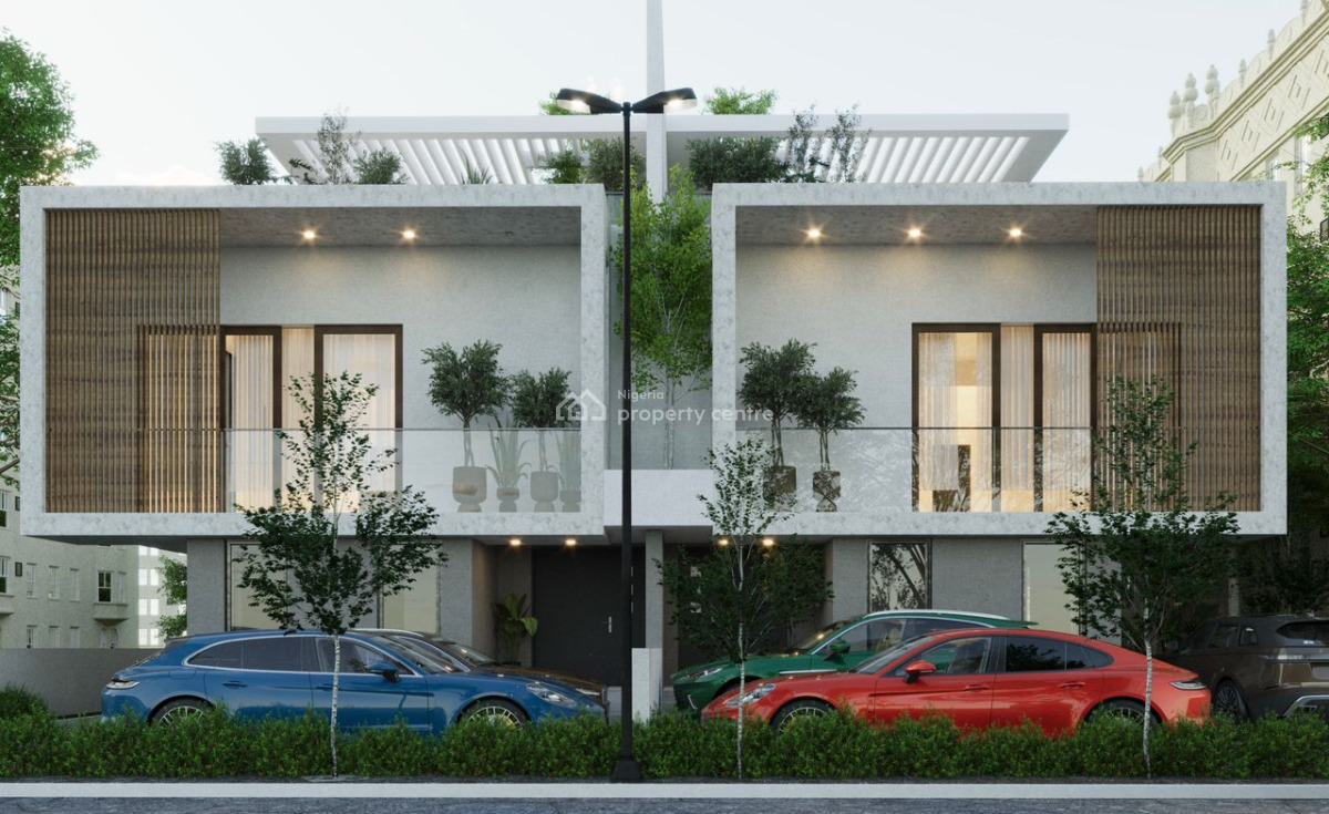 Luxury 5-bedrooms House, Cowrie Creek Estate, Ikate Elegushi, Lekki, Lagos, Semi-detached Duplex for Sale