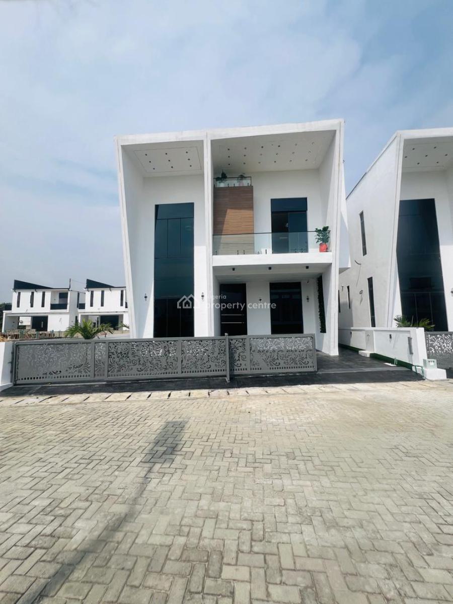 Magnificent 5 Bedroom Fully Detached Duplex with Swimming Pool, Chevron, Lekki, Lagos, Detached Duplex for Sale