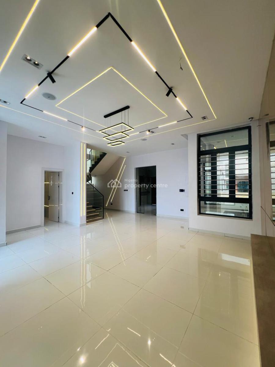 Magnificent 5 Bedroom Fully Detached Duplex with Swimming Pool, Chevron, Lekki, Lagos, Detached Duplex for Sale
