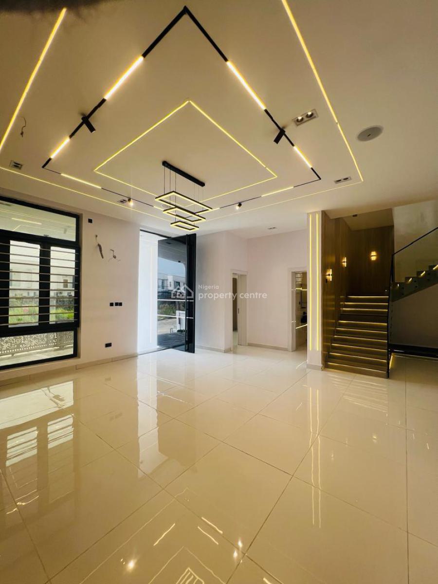 Magnificent 5 Bedroom Fully Detached Duplex with Swimming Pool, Chevron, Lekki, Lagos, Detached Duplex for Sale