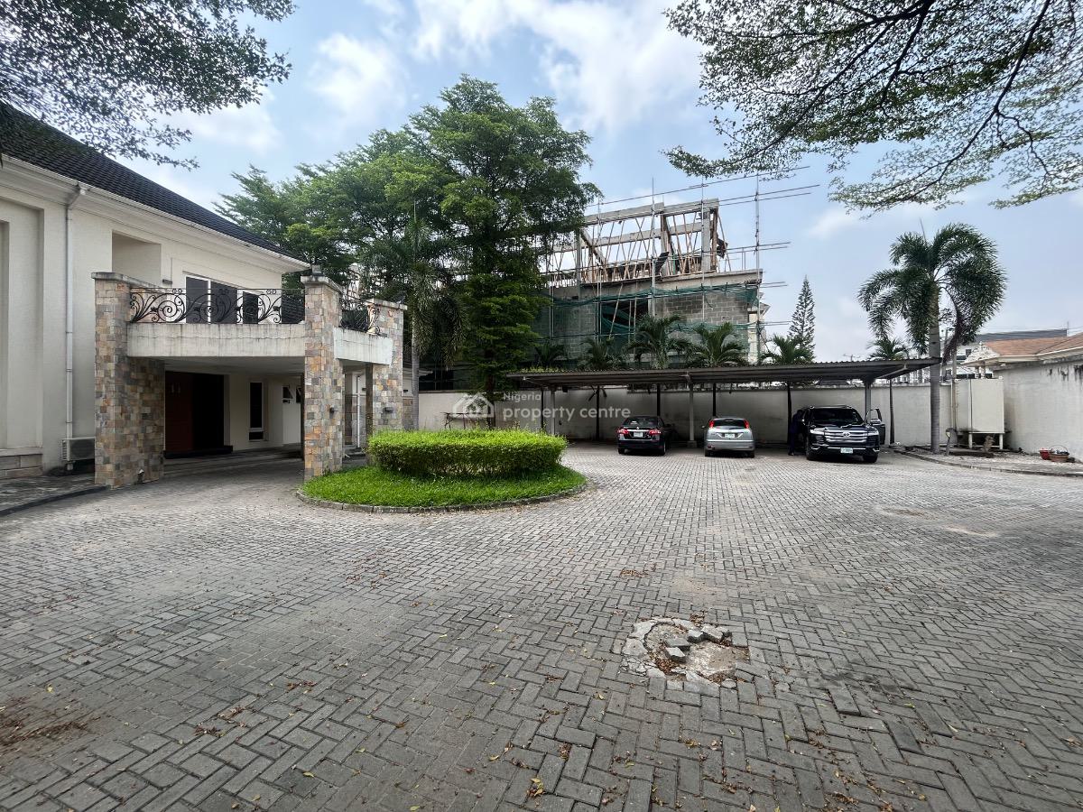 5 Bedroom Detached House Plus 2 Rooms Guest Charlet, Ikoyi, Lagos, Detached Duplex for Rent