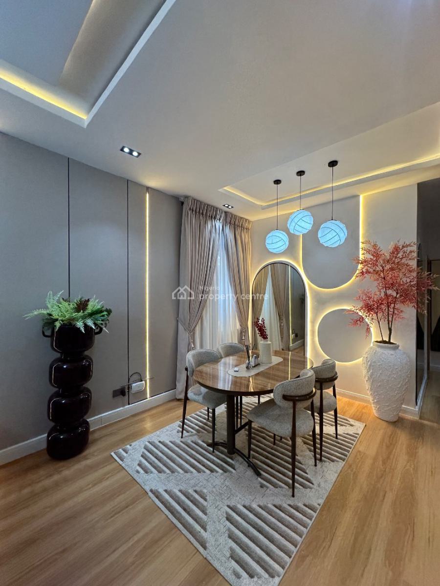 Exquisitely Furnished 3 Bedrooms Maisonette with Ps5, Gym and Pool, Meadow Hall Way, Ikate, Lekki, Lagos, House Short Let