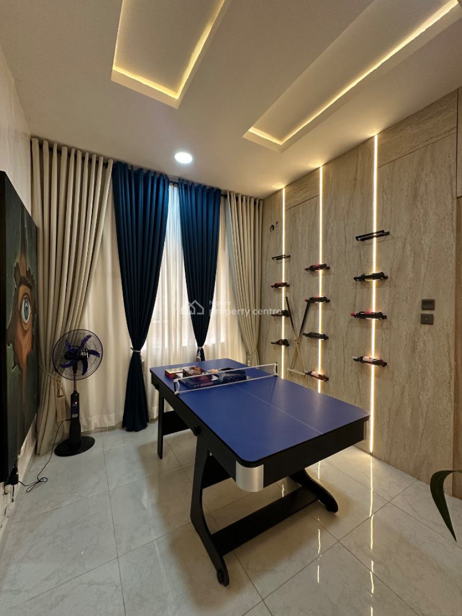 Exquisitely Furnished 3 Bedrooms Maisonette with Ps5, Gym and Pool, Meadow Hall Way, Ikate, Lekki, Lagos, House Short Let