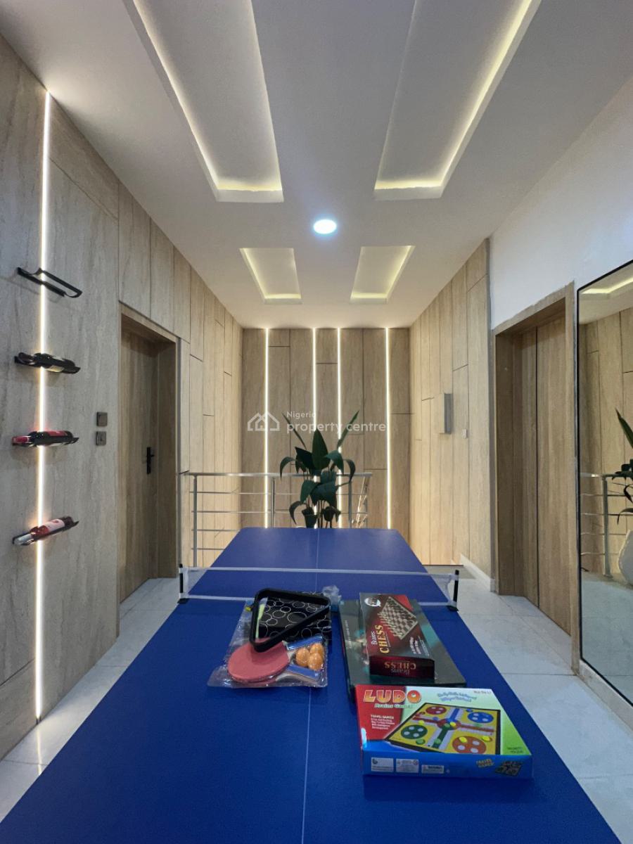 Exquisitely Furnished 3 Bedrooms Maisonette with Ps5, Gym and Pool, Meadow Hall Way, Ikate, Lekki, Lagos, House Short Let