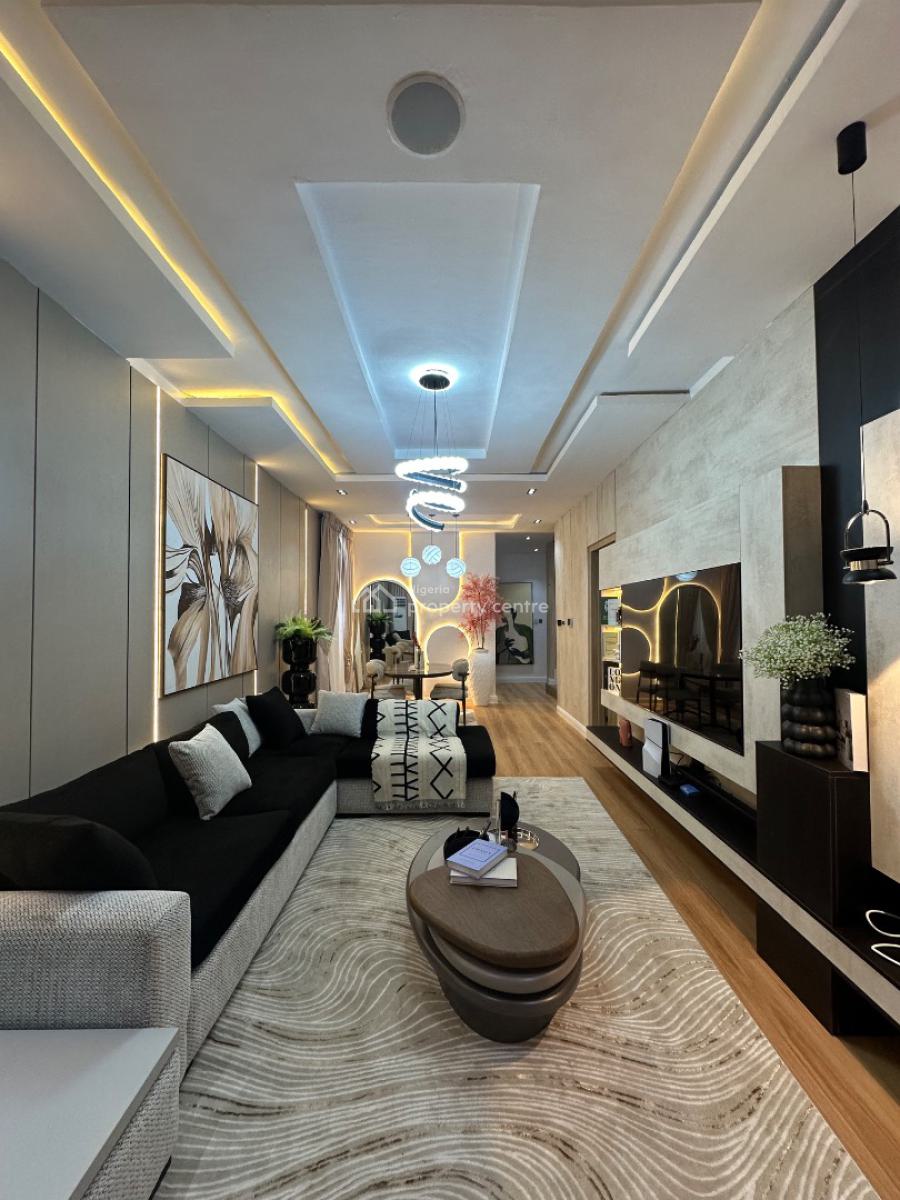 Exquisitely Furnished 2 Bedrooms Maisonette with Ps5, Gym and Pool., Meadow Hall Way, Ikate, Lekki, Lagos, House Short Let