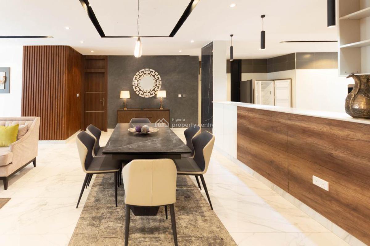 Fully Furnished Waterfront 3 Bedroom Apartment, Joneer Court, Lekki Phase 1, Lekki, Lagos, Flat / Apartment for Rent