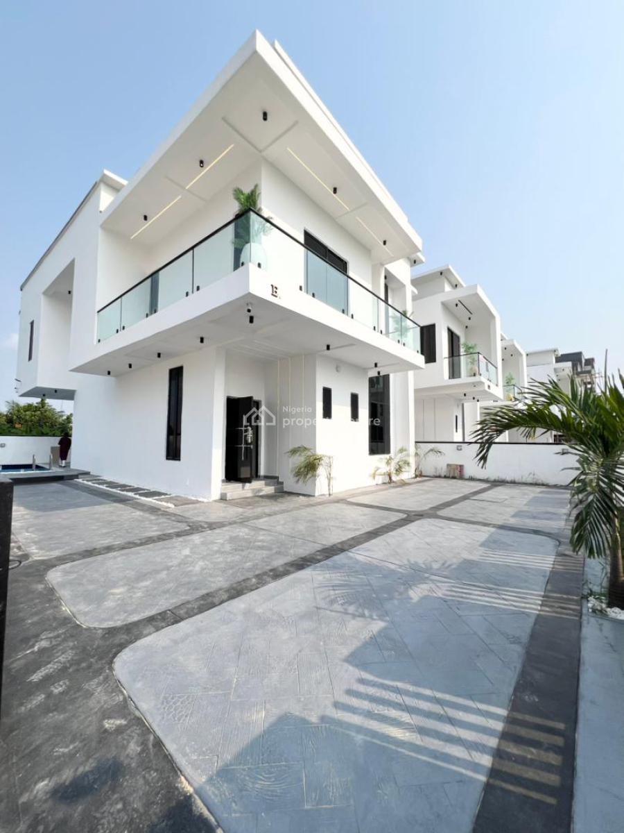 Contemporary 5 Bedroom Fully Detached Duplex with Bq, Ajah, Lagos, House for Sale