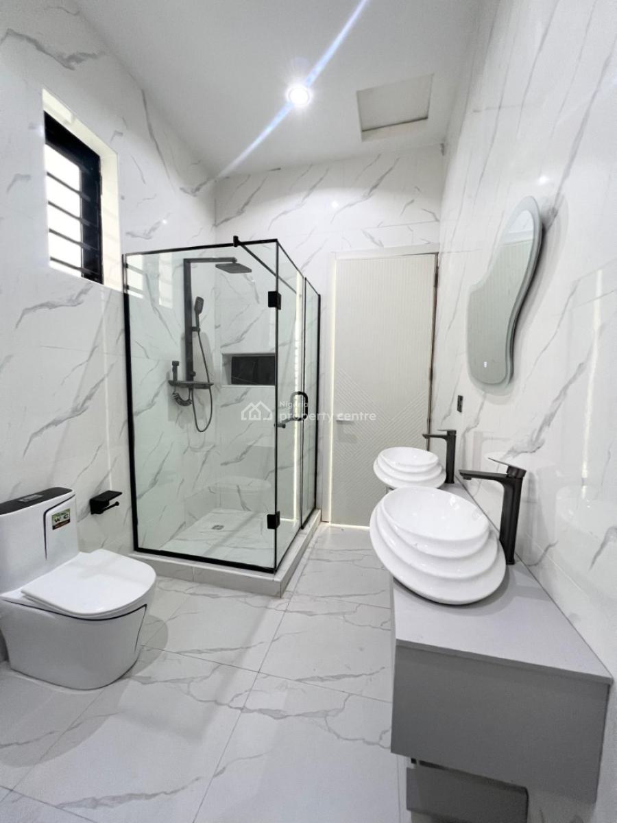 Contemporary 4 Bedroom Fully Detached Duplex with Bq + Pool, Ajah, Lagos, Detached Duplex for Sale