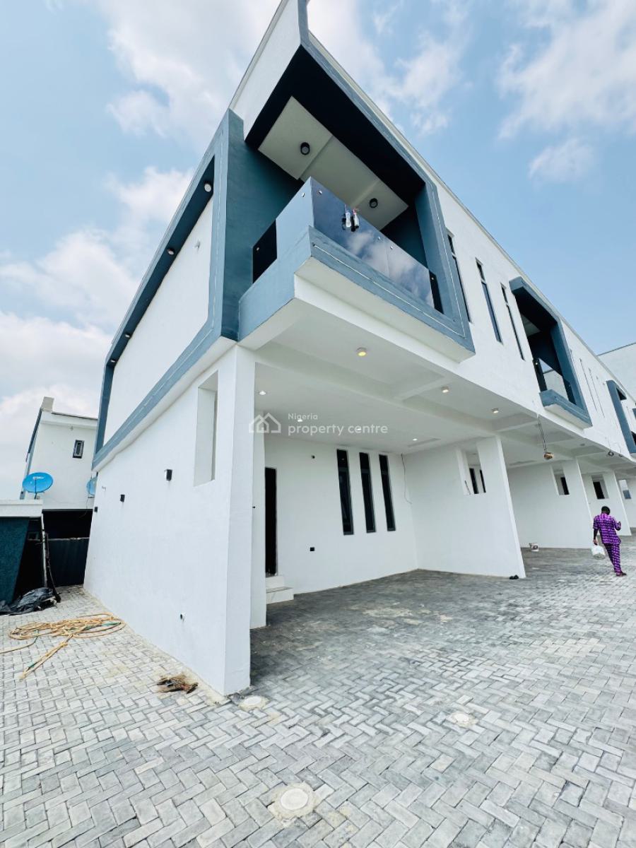 Brand New Spacious 4 Bedroom Terraced Duplex Available, Orchid Road, Lekki, Lagos, Terraced Duplex for Sale