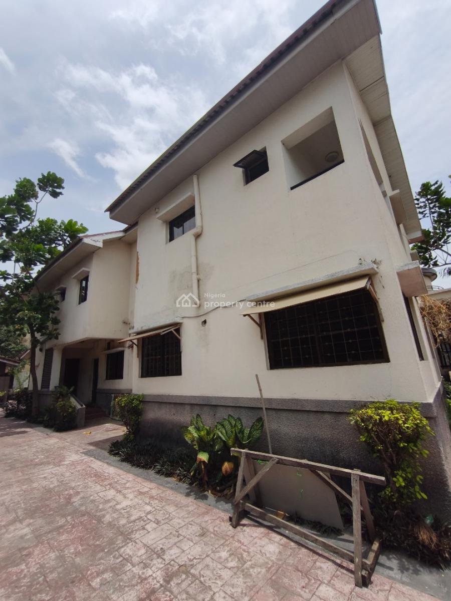7 Bedroom House with 2 Room Bq, Off Isaac John, Ikeja Gra, Ikeja, Lagos, Detached Duplex for Rent