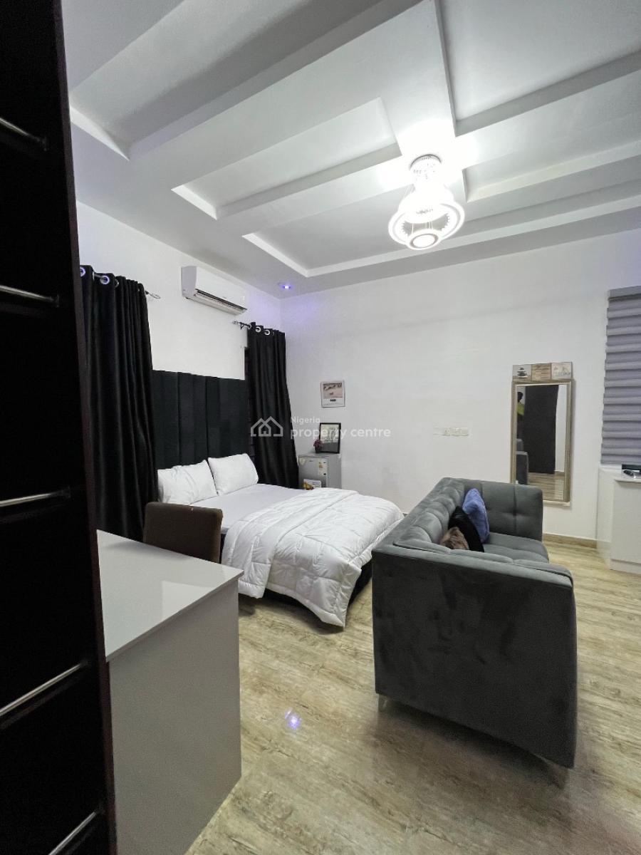Luxuriously Furnished Studio Apartment, Toxbury Estate, Opposite Vgc, Ikota, Lekki, Lagos, Self Contain (single Rooms) for Rent