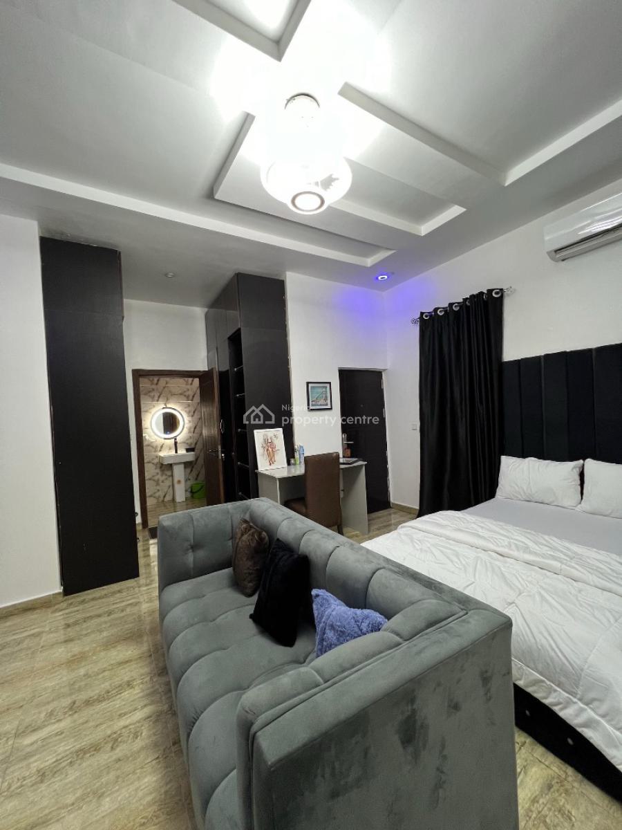 Luxuriously Furnished Studio Apartment, Toxbury Estate, Opposite Vgc, Ikota, Lekki, Lagos, Self Contain (single Rooms) for Rent