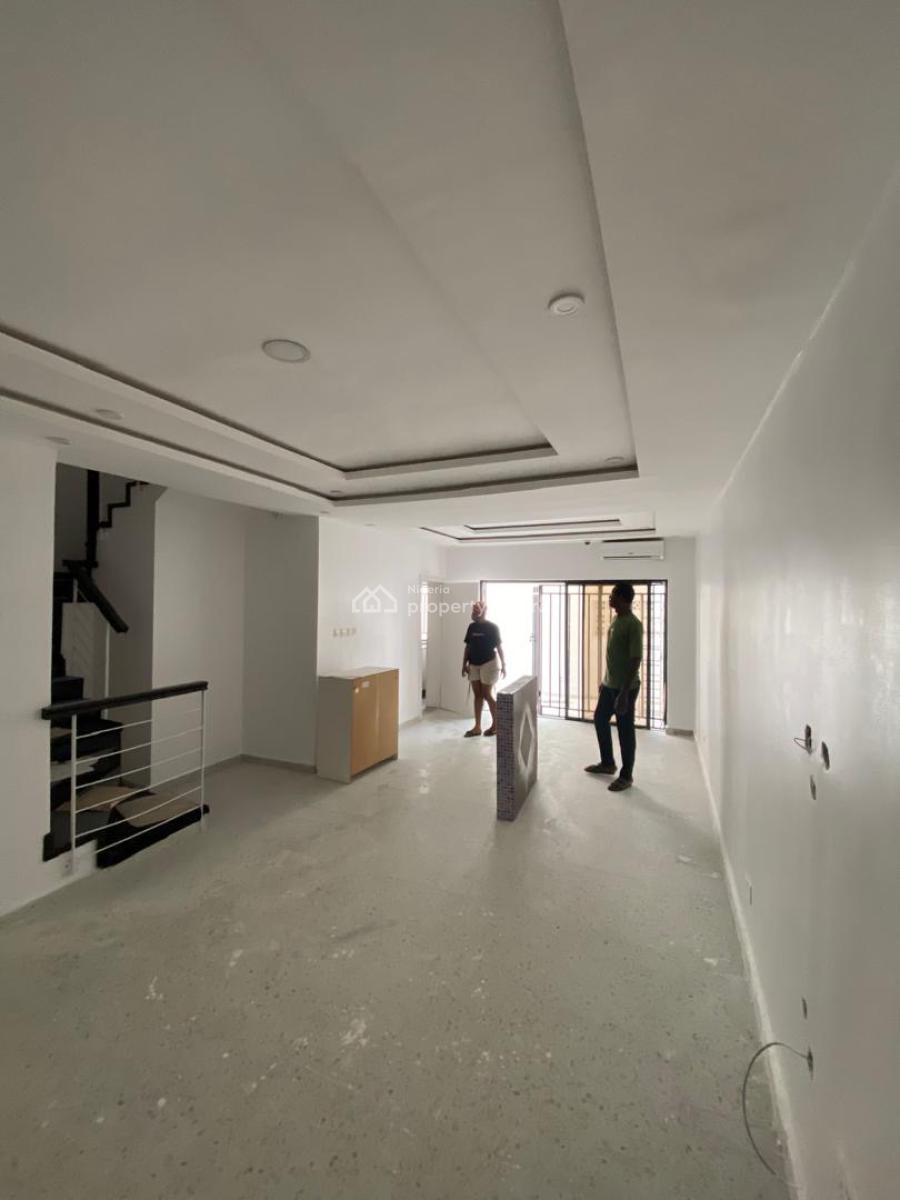 Nicely Built 4 Bedroom Townhouse with Fitted Acs, Victoria Island (vi), Lagos, Terraced Duplex for Rent