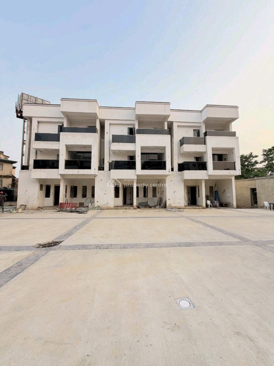 Newly Built 4 Bedroom Terrace Duplex with a Room Bq, Ikeja, Lagos, House for Sale