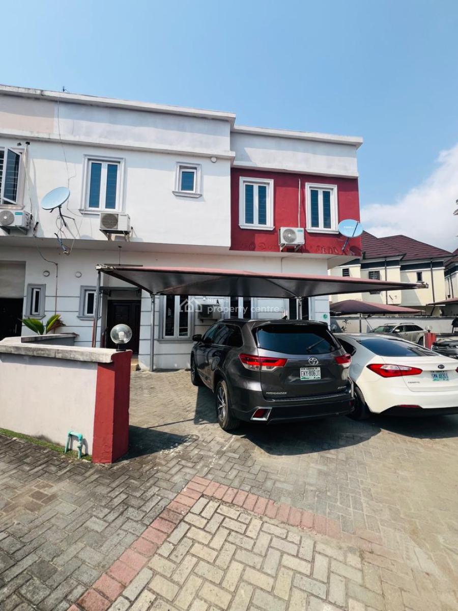 Furnished  and Serviced 2 Bedroom Duplex  with Bq, Orchid, Lekki, Lagos, Semi-detached Duplex for Rent