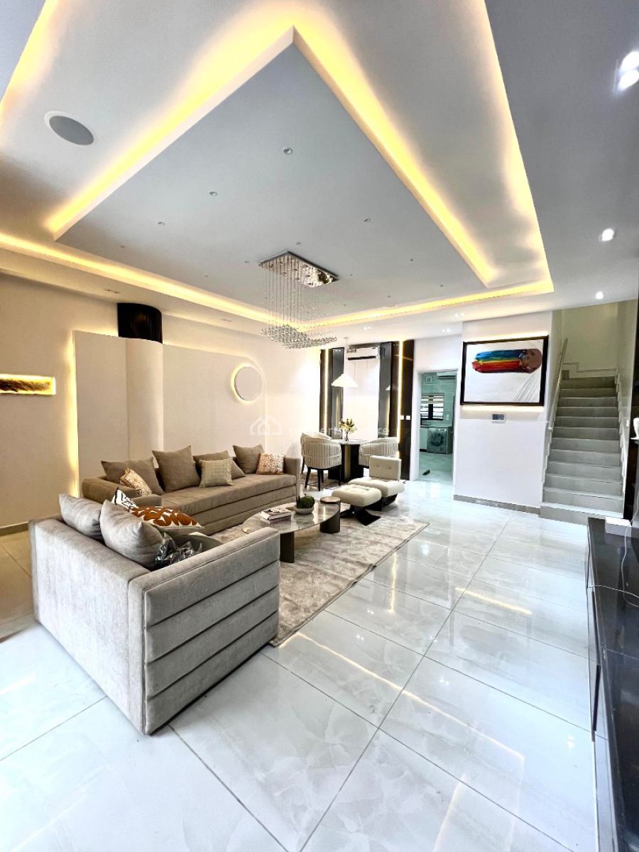 Luxury 4 Bedrooms Semi Detached Duplex with Swimming Pool and Bq, Victoria Island (vi), Lagos, Semi-detached Duplex for Sale