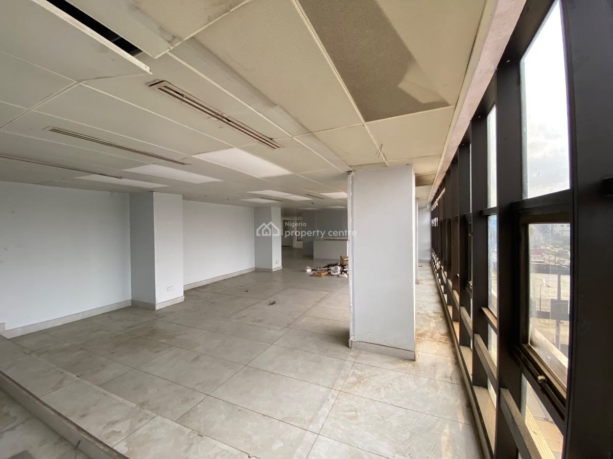Fully Service 350 Sqm Open Plan Office Space, Bank Anthony Way, Ikeja, Lagos, Office Space for Rent
