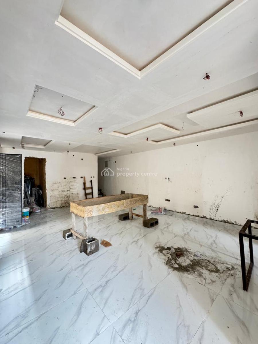 Very Spacious 4 Bedroom Semi Detached Duplex with Bq., Surulere, Surulere, Lagos, House for Sale