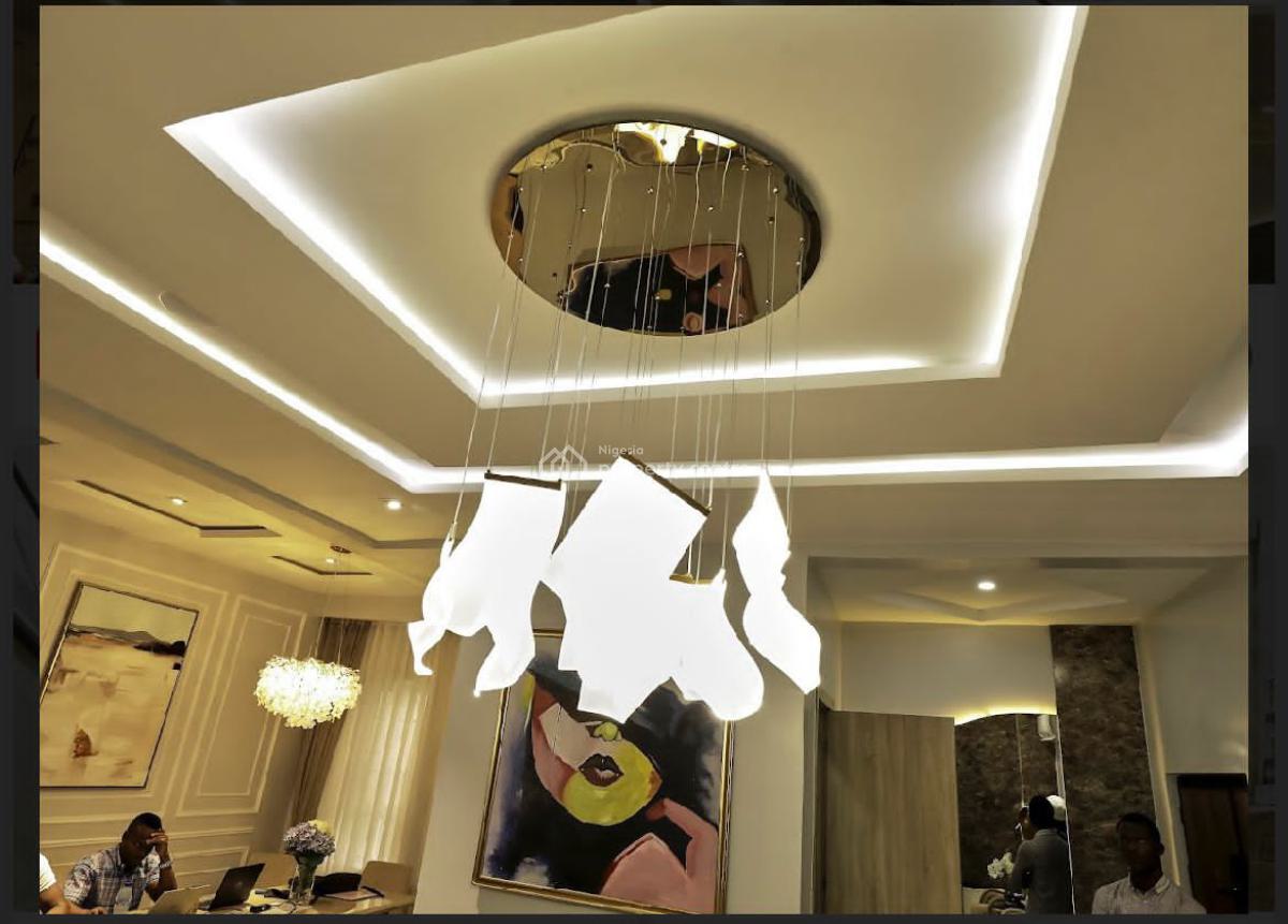 Fully Service Furnished Luxury 4 Bedrooms Semi Detached Duplex, Osapa London, Lekki, Lagos, Flat / Apartment for Rent