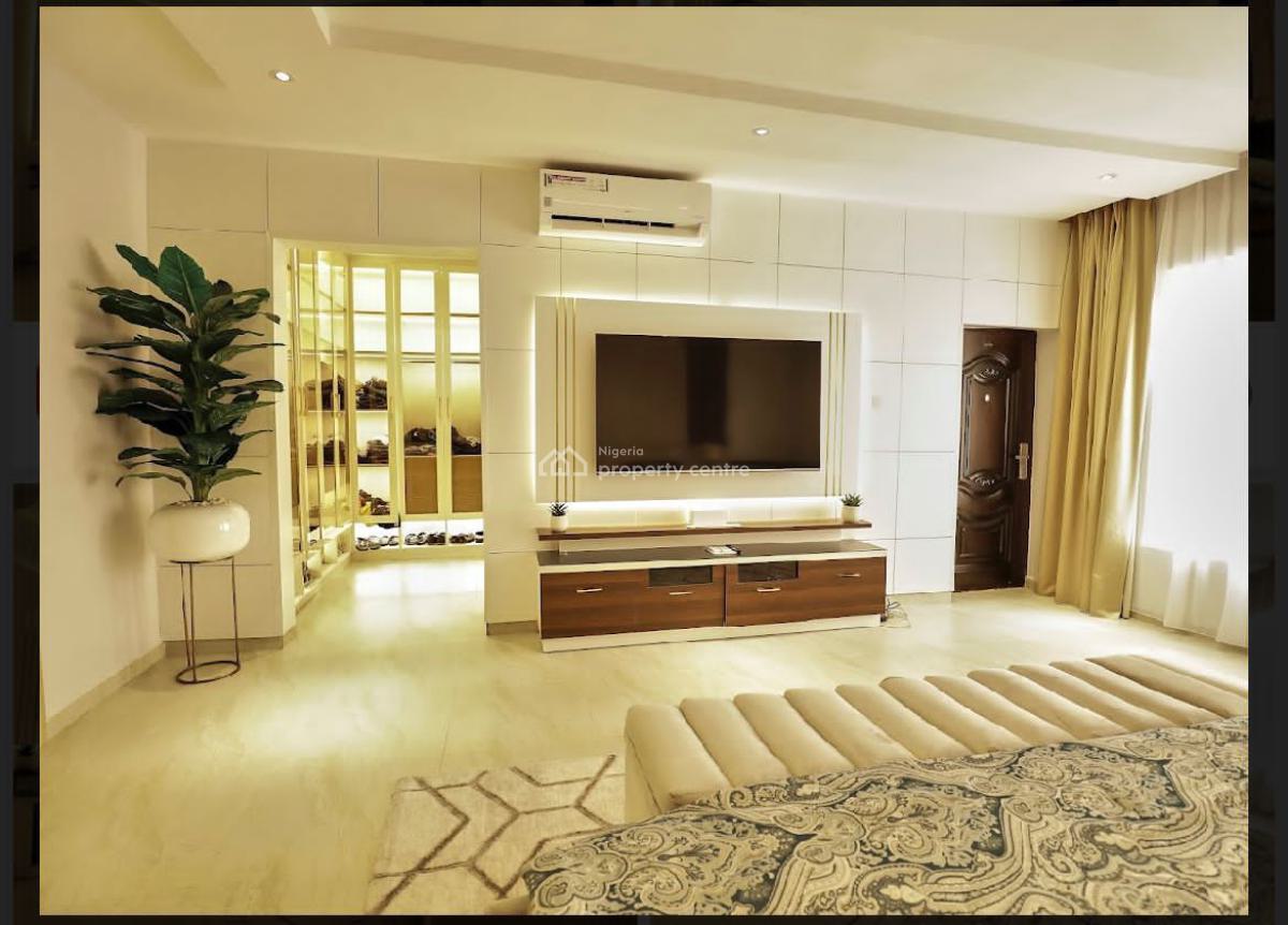 Fully Service Furnished Luxury 4 Bedrooms Semi Detached Duplex, Osapa London, Lekki, Lagos, Flat / Apartment for Rent