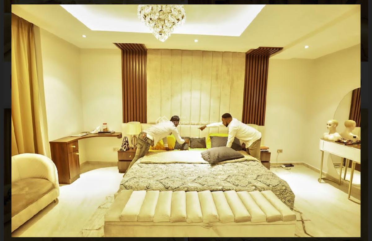 Fully Service Furnished Luxury 4 Bedrooms Semi Detached Duplex, Osapa London, Lekki, Lagos, Flat / Apartment for Rent