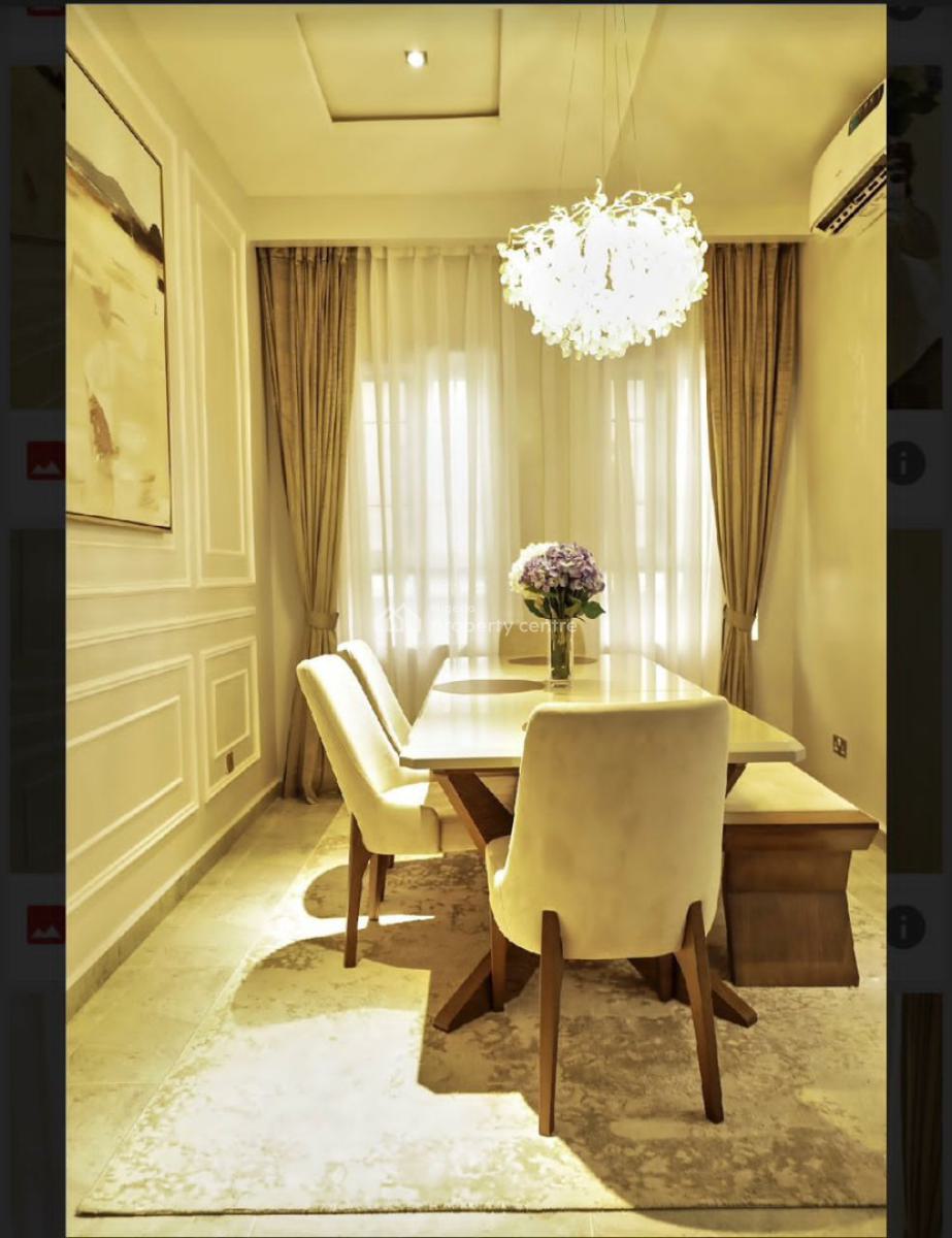 Fully Service Furnished Luxury 4 Bedrooms Semi Detached Duplex, Osapa London, Lekki, Lagos, Flat / Apartment for Rent