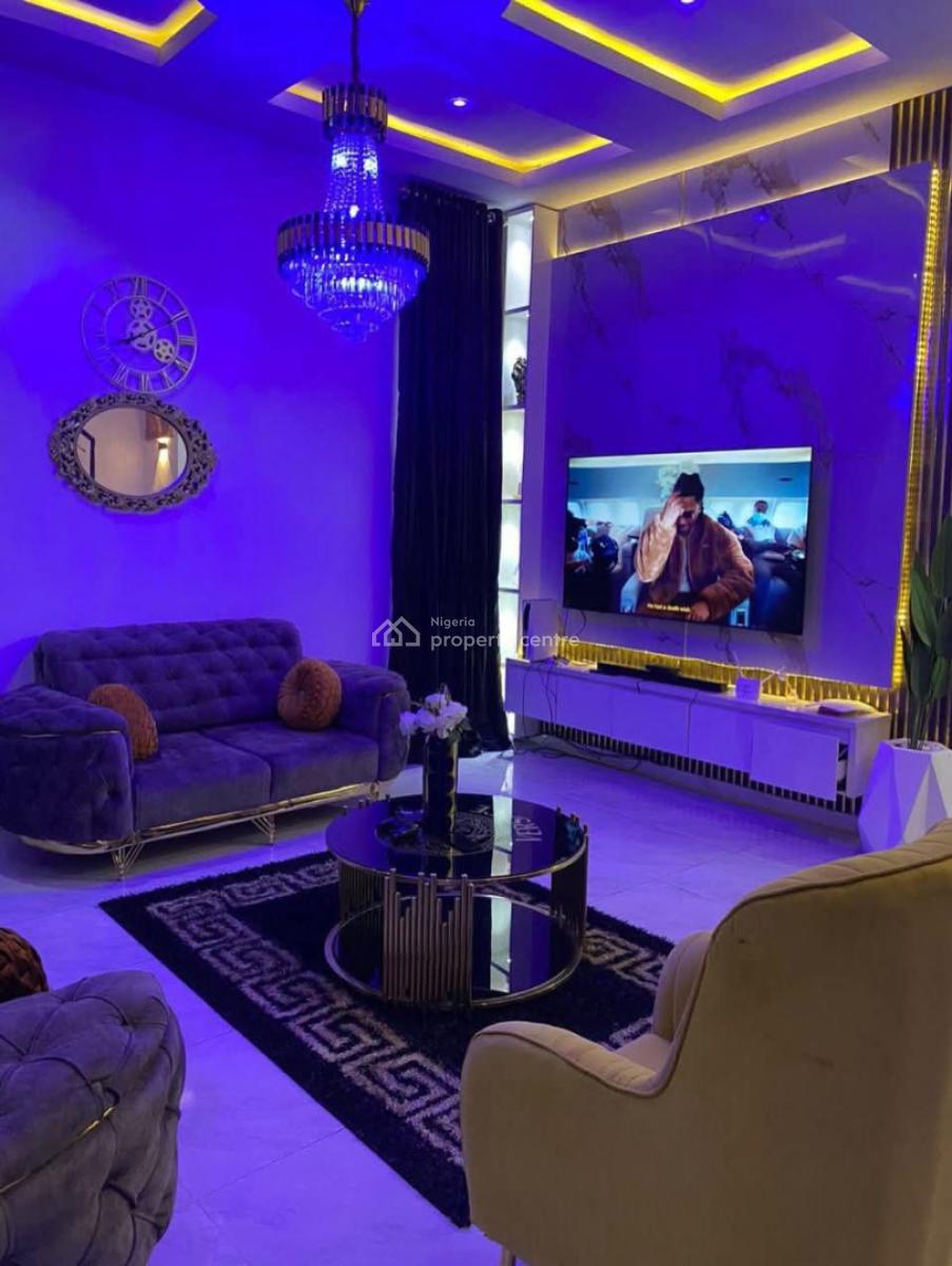 Well Furnished 3 Bedroom Terraced Duplex with Bq, Monastery Road Behind Shoprite, Sangotedo, Ajah, Lagos, Terraced Duplex for Sale