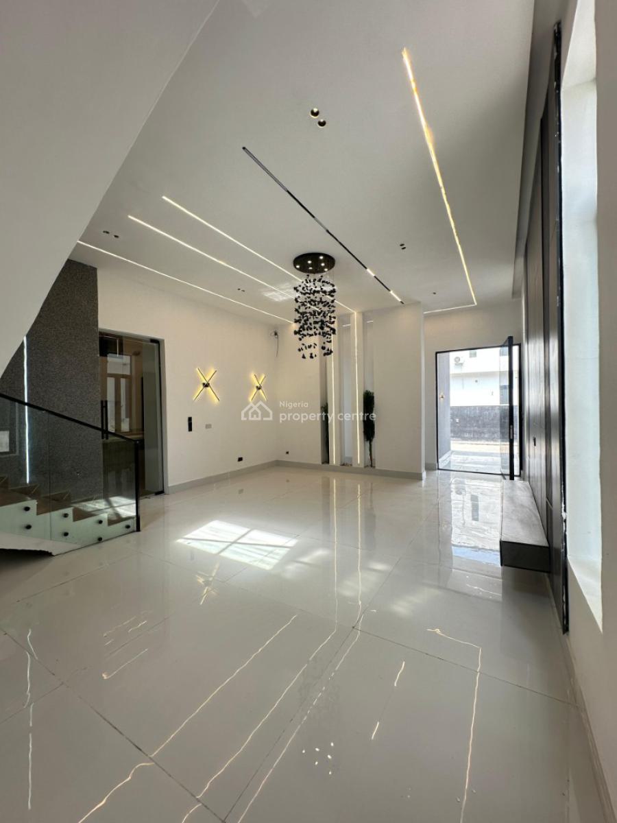 Exquisite Luxury Spacious 4 Bedroom Fully Detached Duplex with Bq, Less Than 5 Minutes From Abraham Adesanya, Ajah, Lagos, Detached Duplex for Sale