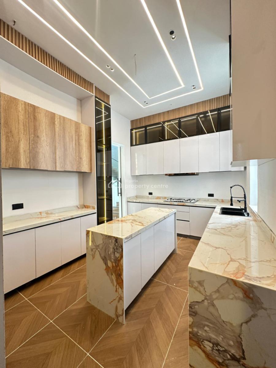 Exquisite Luxury Spacious 4 Bedroom Fully Detached Duplex with Bq, Less Than 5 Minutes From Abraham Adesanya, Ajah, Lagos, Detached Duplex for Sale