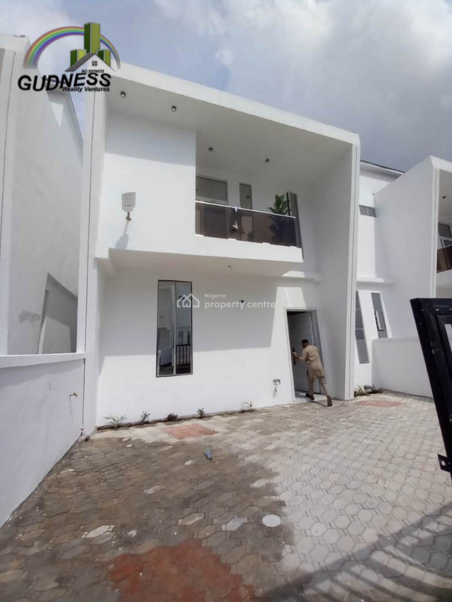 Newly Built 4 Bedroom Terrace Duplex in a Mini Estate, Ikota, Lekki, Lagos, Terraced Duplex for Rent