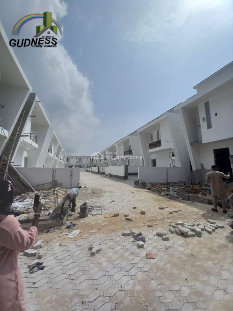 Newly Built 4 Bedroom Terrace Duplex in a Mini Estate, Ikota, Lekki, Lagos, Terraced Duplex for Rent