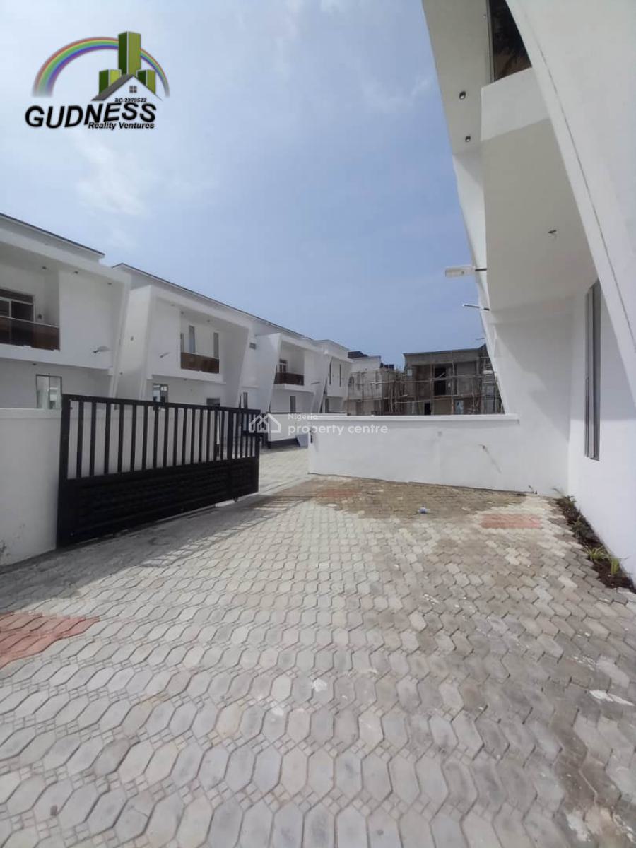 Newly Built 4 Bedroom Terrace Duplex in a Mini Estate, Ikota, Lekki, Lagos, Terraced Duplex for Rent