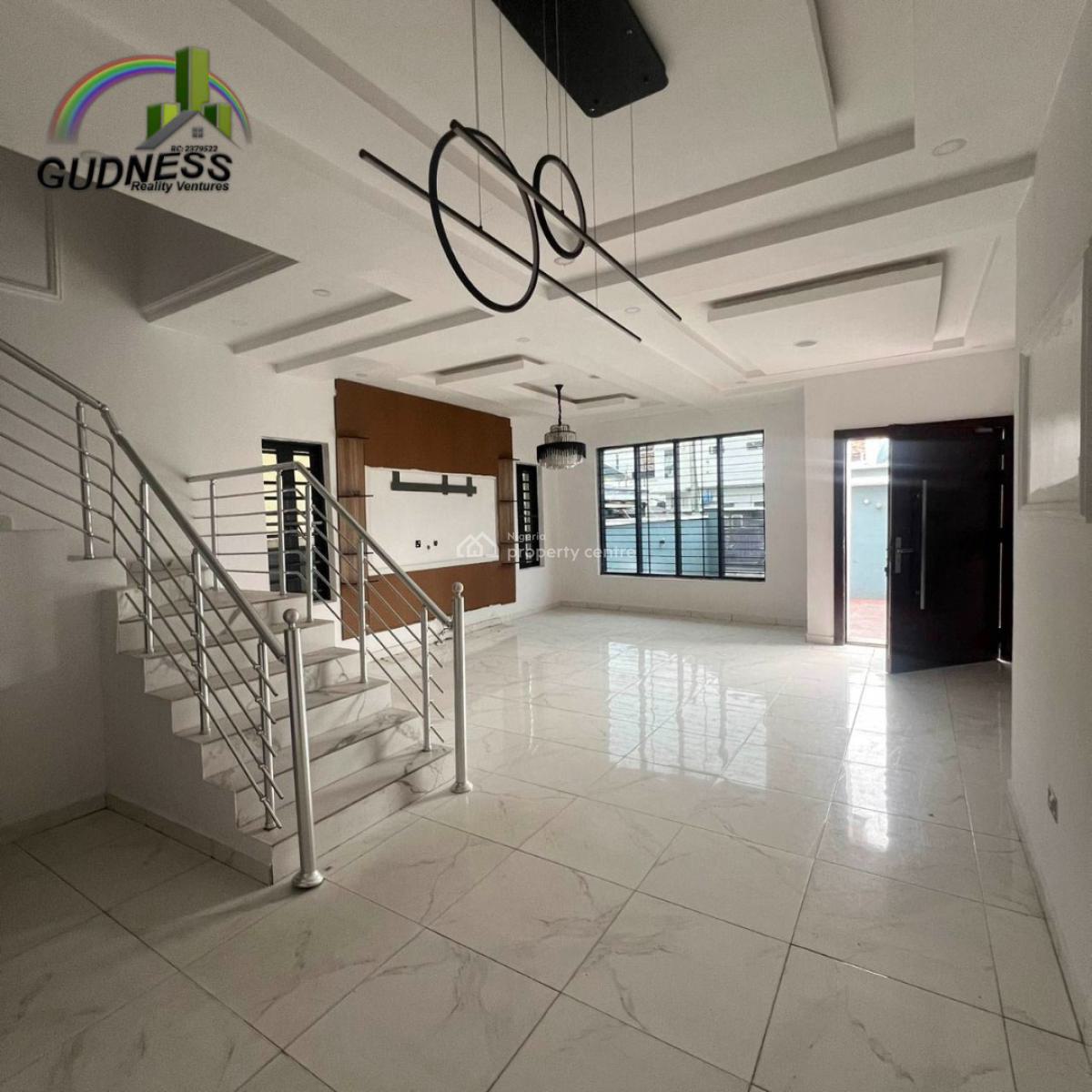 5 Bedroom Fully Detached Duplex with Bq, Ikota, Lekki, Lagos, Detached Duplex for Rent