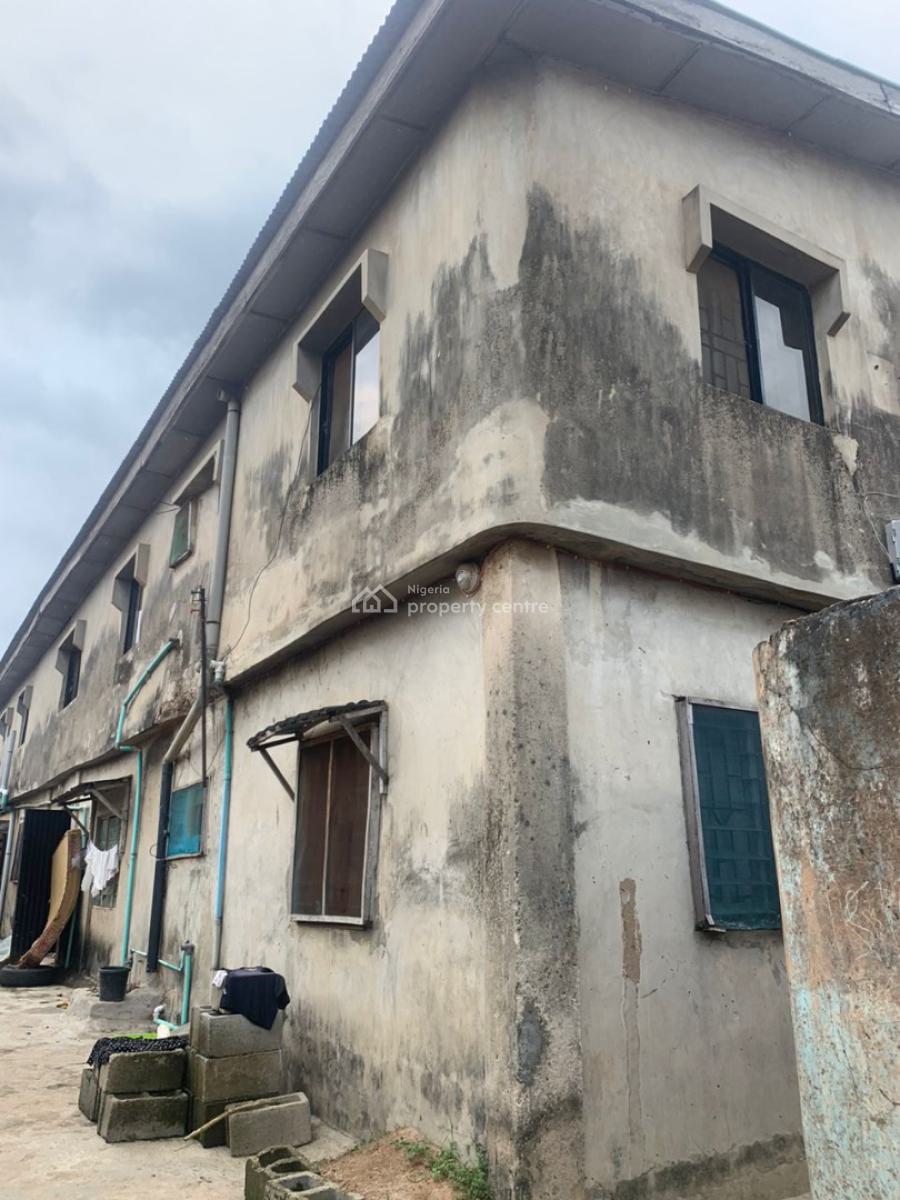 Massive 14-flats Unit Residential Storey with Bq, Ahmadiya, Ifako-ijaiye, Lagos, Block of Flats for Sale