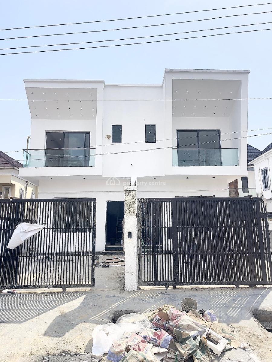 4 Bedroom Duplex, Chevron, Lekki, Lagos, Semi-detached Duplex for Sale