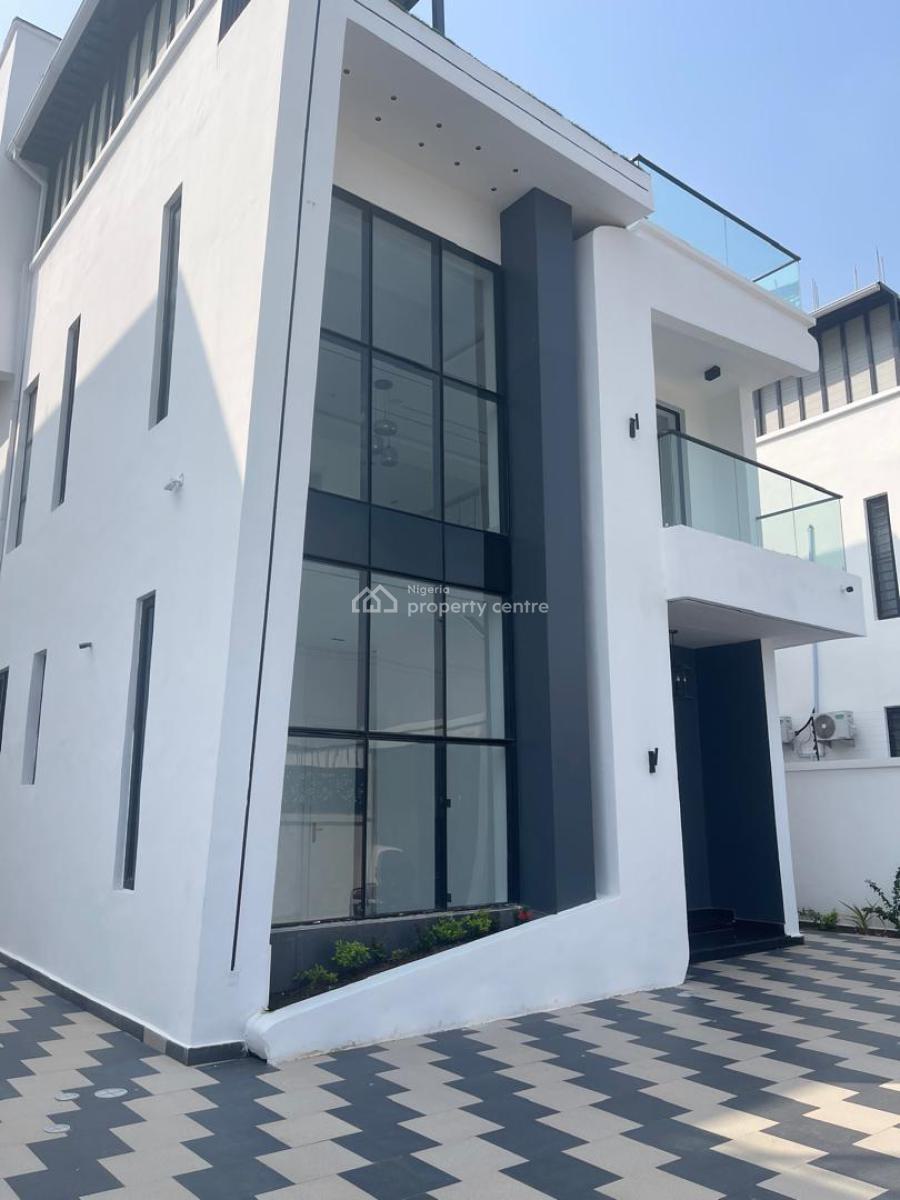 Luxury 5 Bedroom Fully Detached Duplex with Bq and Swimming Pool, on Embassy Road, Ikate Elegushi, Lekki, Lagos, Detached Duplex for Sale