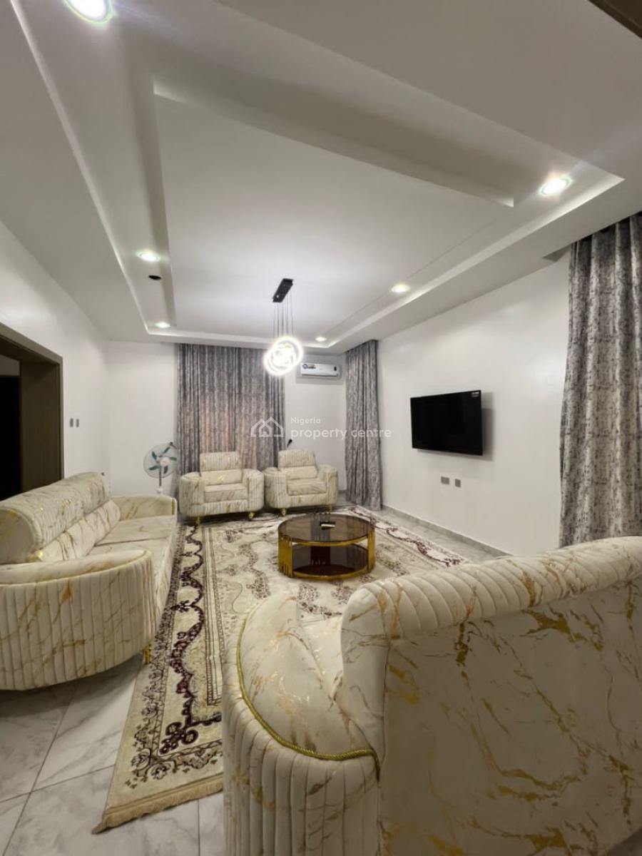 Fully Furnished Serviced 4 Bedroom Terraced Duplex (no Bq), Katampe Extension, Katampe, Abuja, Flat / Apartment for Rent